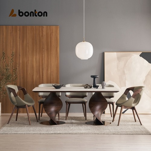 본톤 bonton [CDT-5050] 세라믹 원목 식탁